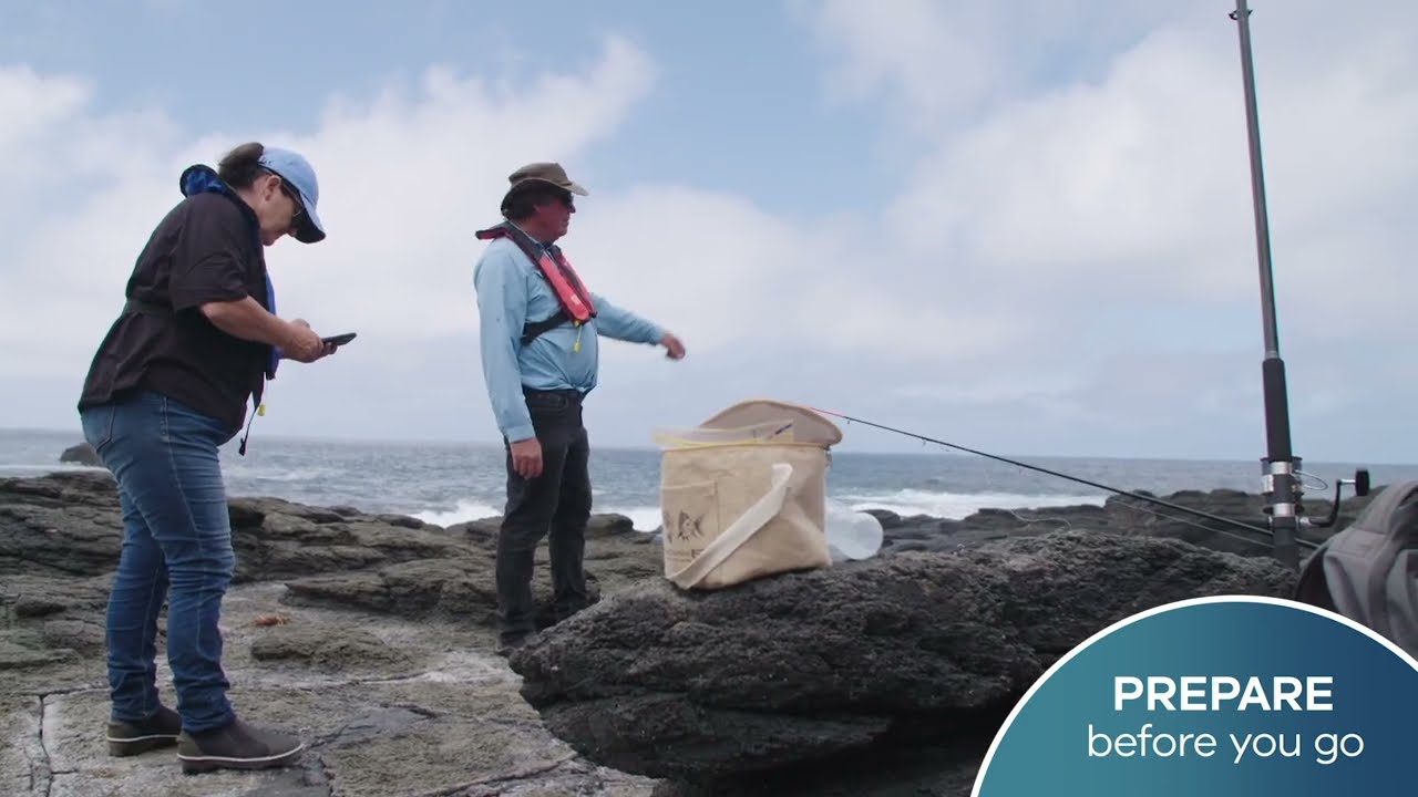 Rock fishing safety - chapter 3