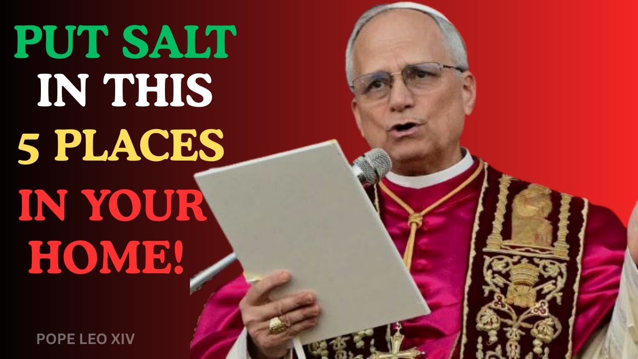 PUT SALT IN THESE 5 PLACES IN YOUR HOME AND WATCH GOD MOVE