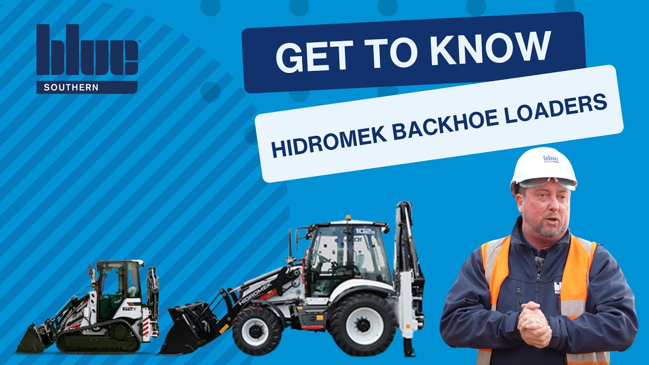 Get to Know the Hidromek HMK 62T and HMK 102B Backhoe Loaders