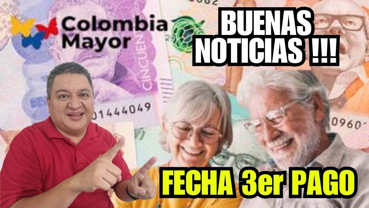 ✅BUENAS NOTICIAS, Director de Prosperidad Social Anuncia Fecha del Tercer Pago de Colombia Mayor. 😮