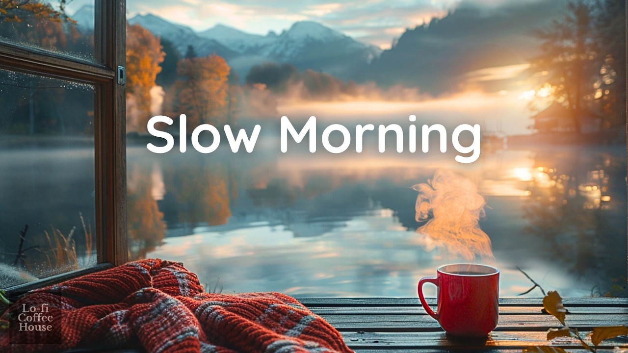 Slow Morning ☕ Lakeside Calm | LoFi Music for Deep Focus