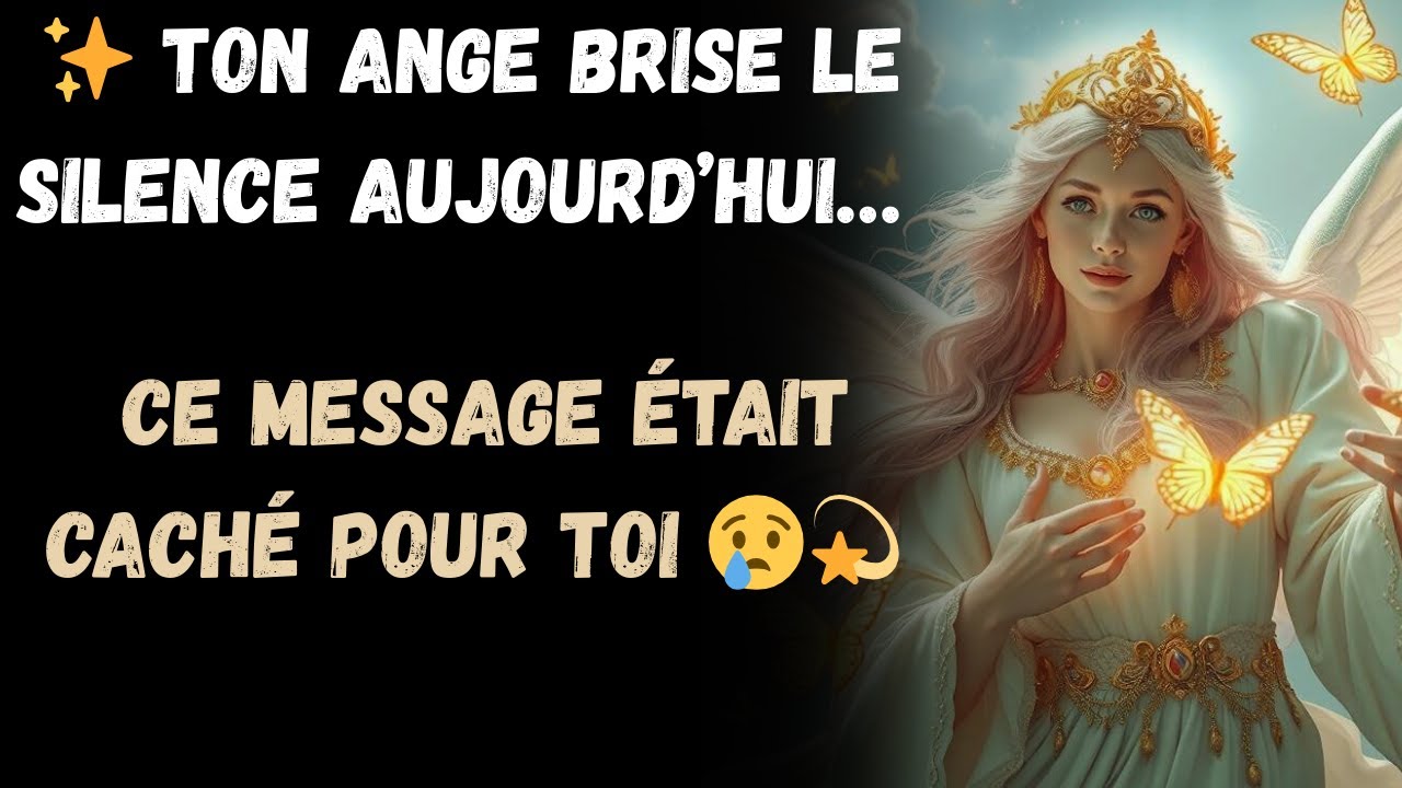 Ton Ange Brise le Silence Aujourd’hui… Ce Message Était Caché Pour Toi 😢💫