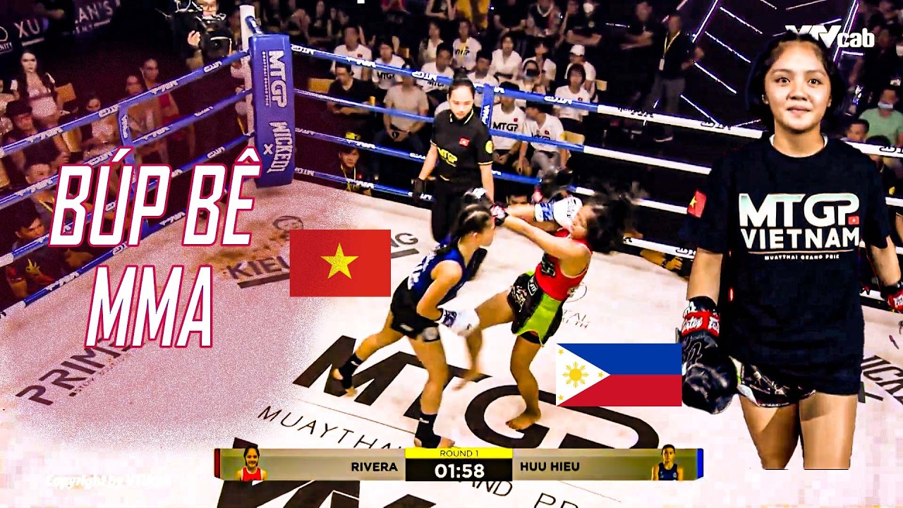 Hữu Hiếu ra đòn KHÔNG THƯƠNG TIẾC với võ sĩ Philippines dù đối thủ RẤT XINH XẮN VÀ DỄ THƯƠNG