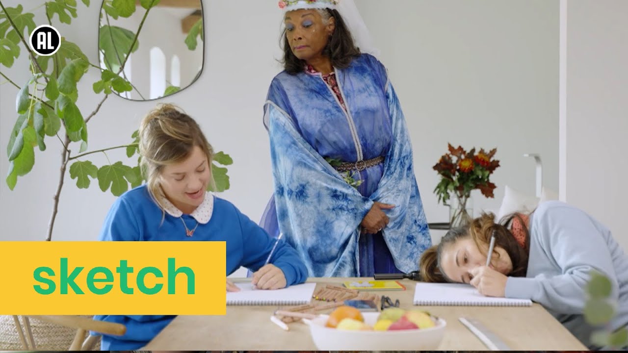 Weg met de liniaal en weg met de passer | Sketch