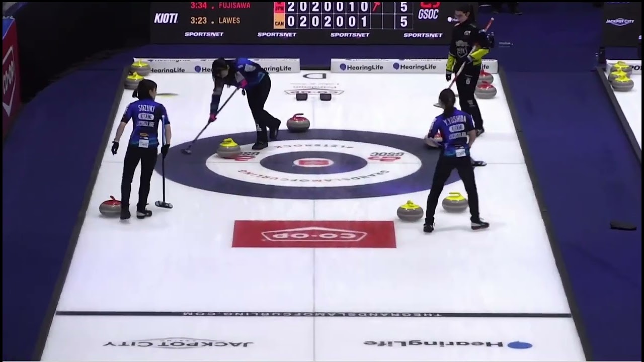 Chinami Yoshida moves 5 stones | Co-op Canadian Open