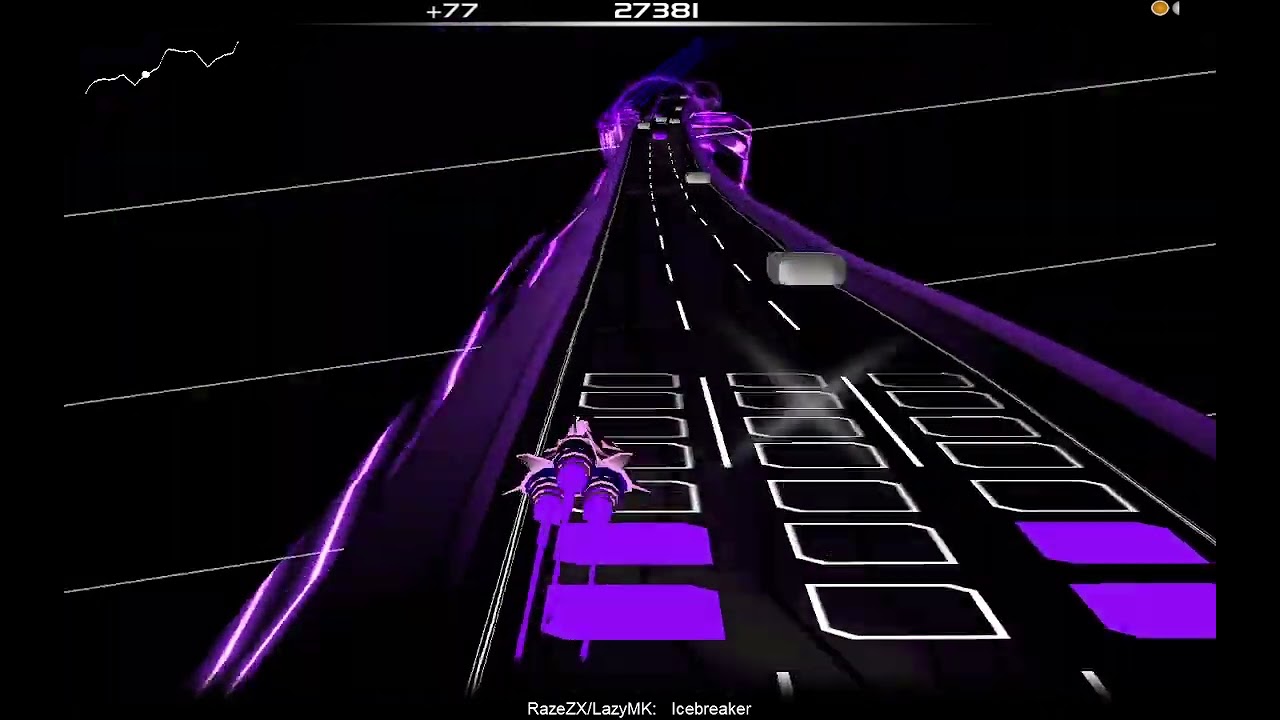 [Audiosurf] RazeZX & LazyMK - Icebreaker (Clean Finish)