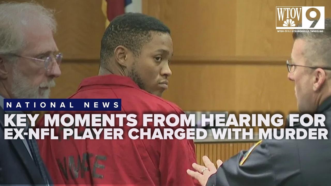 Hearing for Ex NFL player charged with girlfriend's murder reveal crime scene and ChatGPT messages