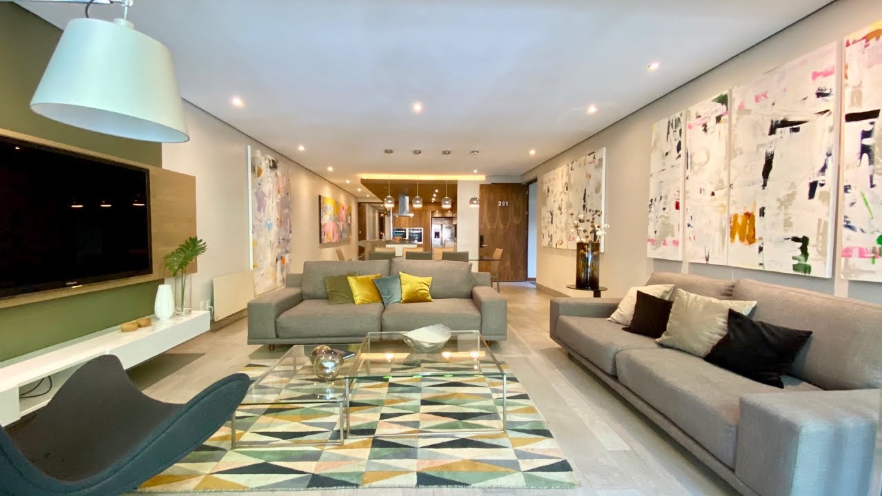 Departamento amueblado en Renta, en Polanco con balcon.