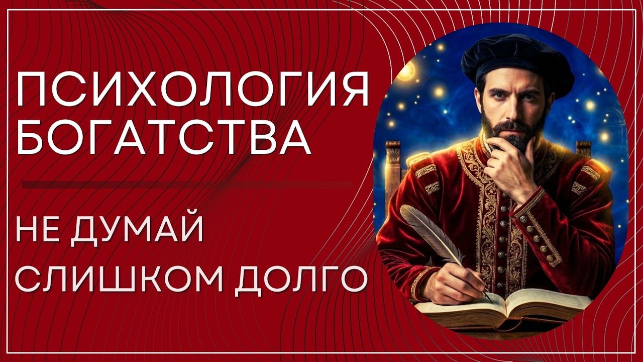 Почему богатство избегает тех, кто слишком много думает