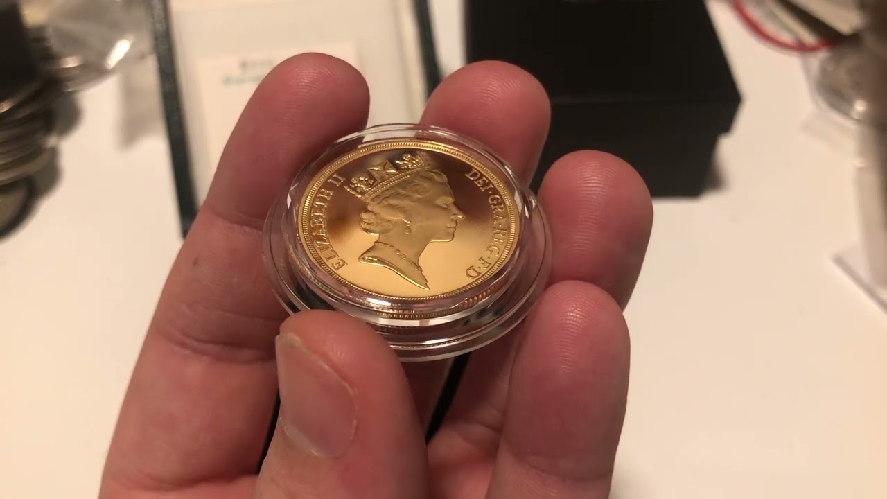 Rare gold sovereigns plus proof silver Britannias