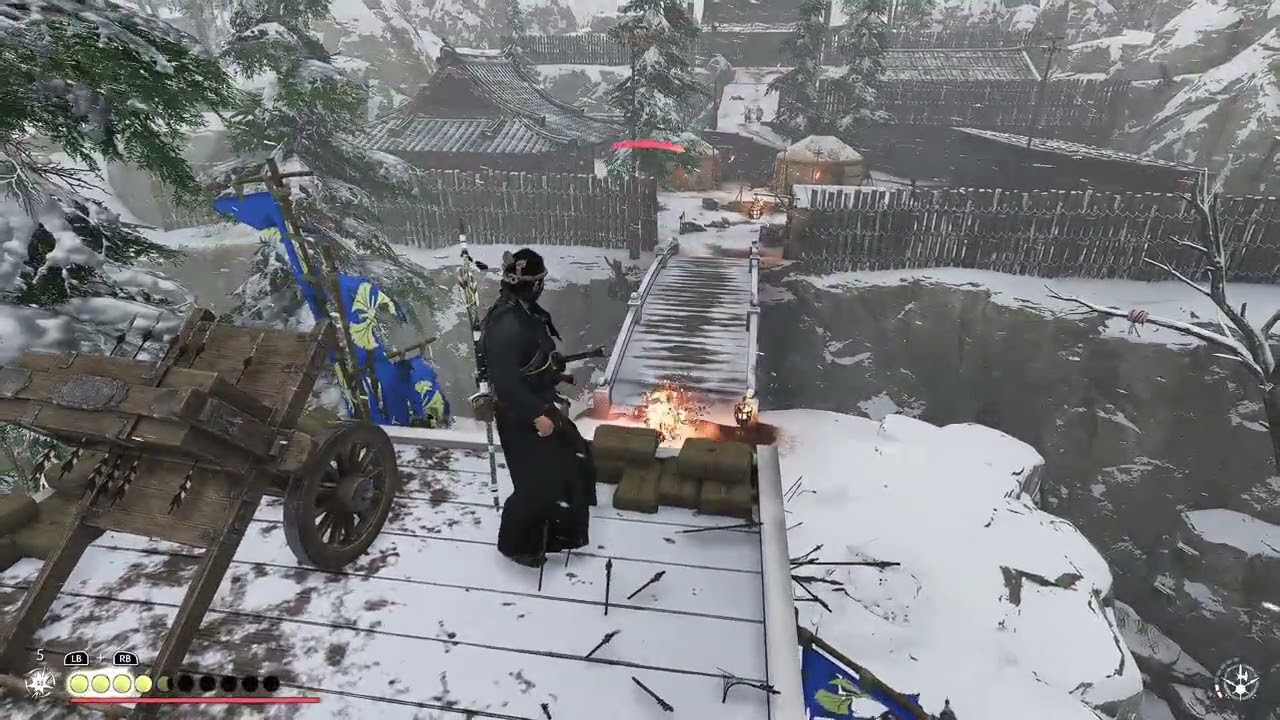 Bitter Hills Garrison on Lethal+ with No Damage - Ghost of Tsushima