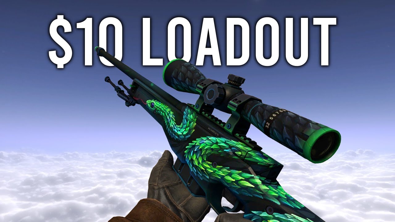 CS:GO - COMPLETE Loadout Under $10! (Best Cheap Skins Budget Loadout)