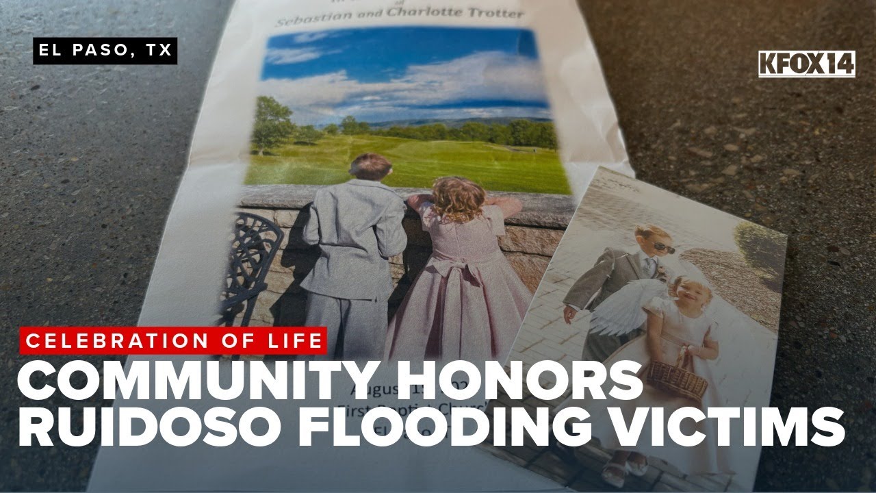 Community honors flood victims, Sebastian, Charlotte Trotter, who died in Ruidoso floods