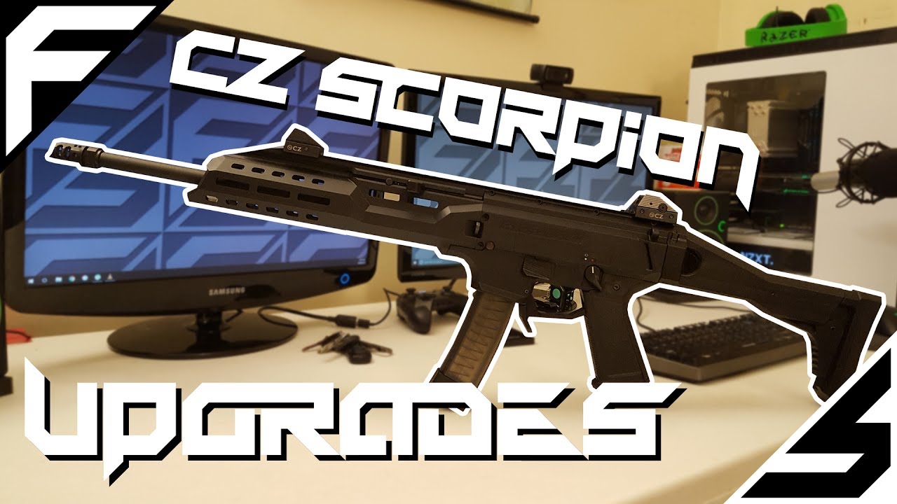 CZ Scorpion EVO 3 S1 'CARBINE' Upgrades (HB Industries + Yeti Wurks)