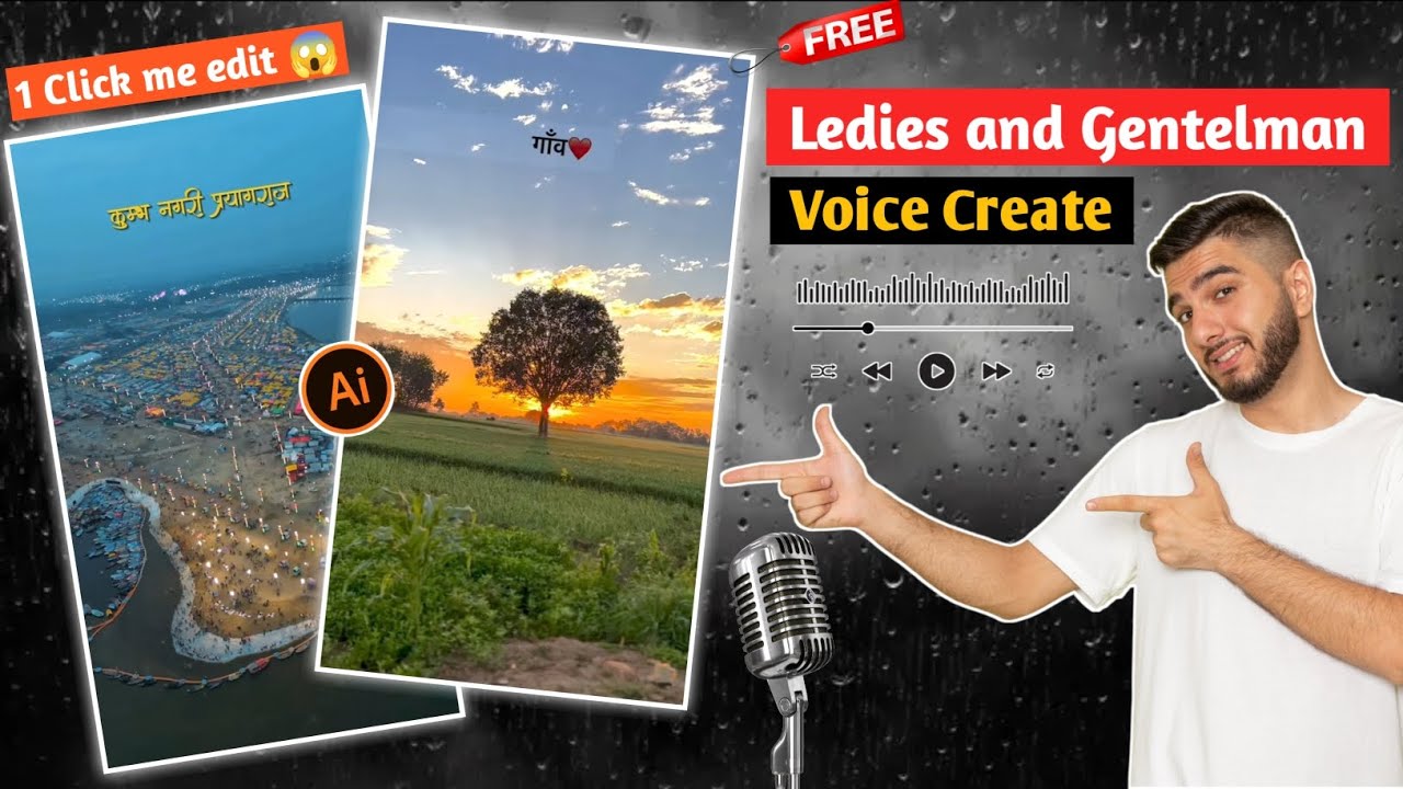 Ladies And Gentlemen Welcome To Voice Kaise Banaye | How To Create Ladies A Gentlemen Voice