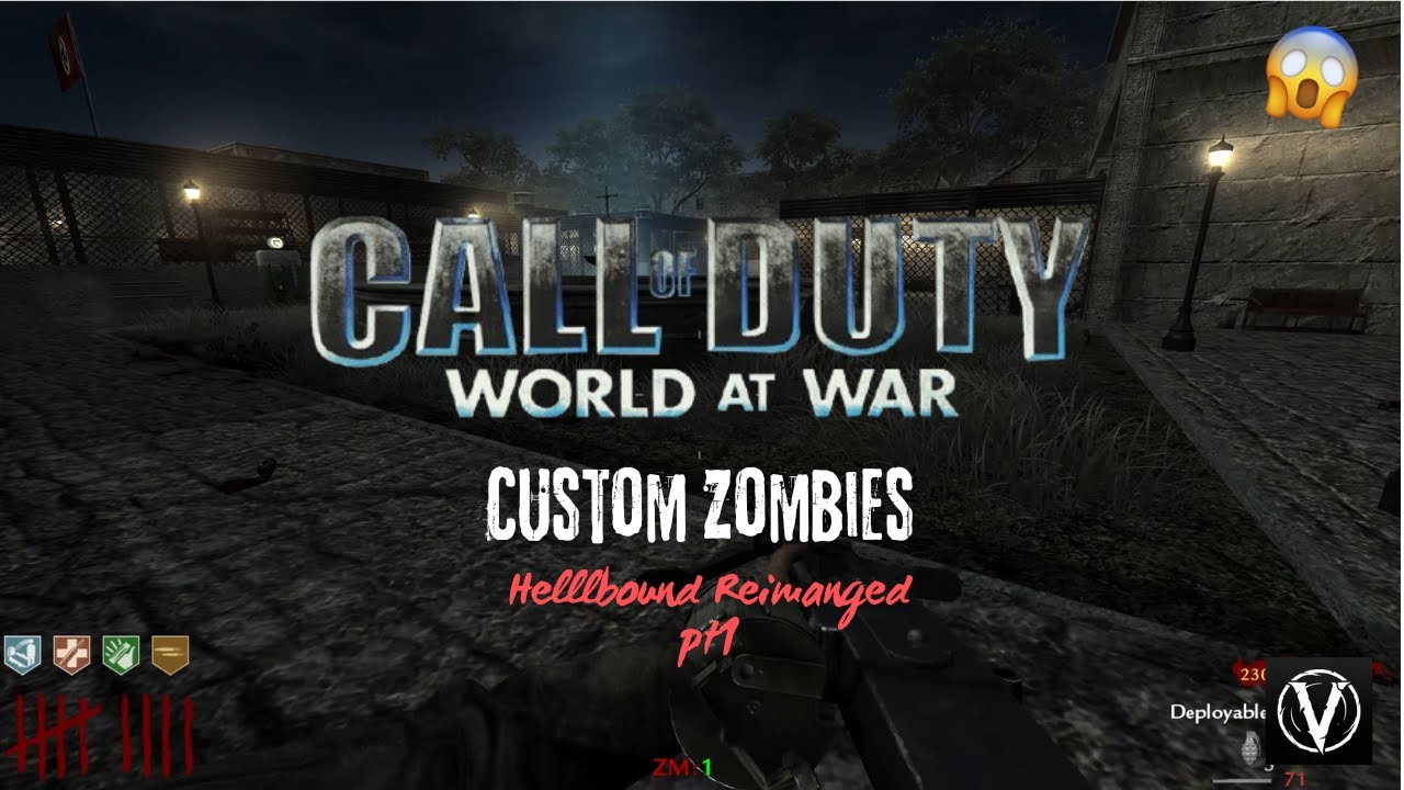 COD WAW Zombies - Hellbound Reimagined Pt1 [live com]