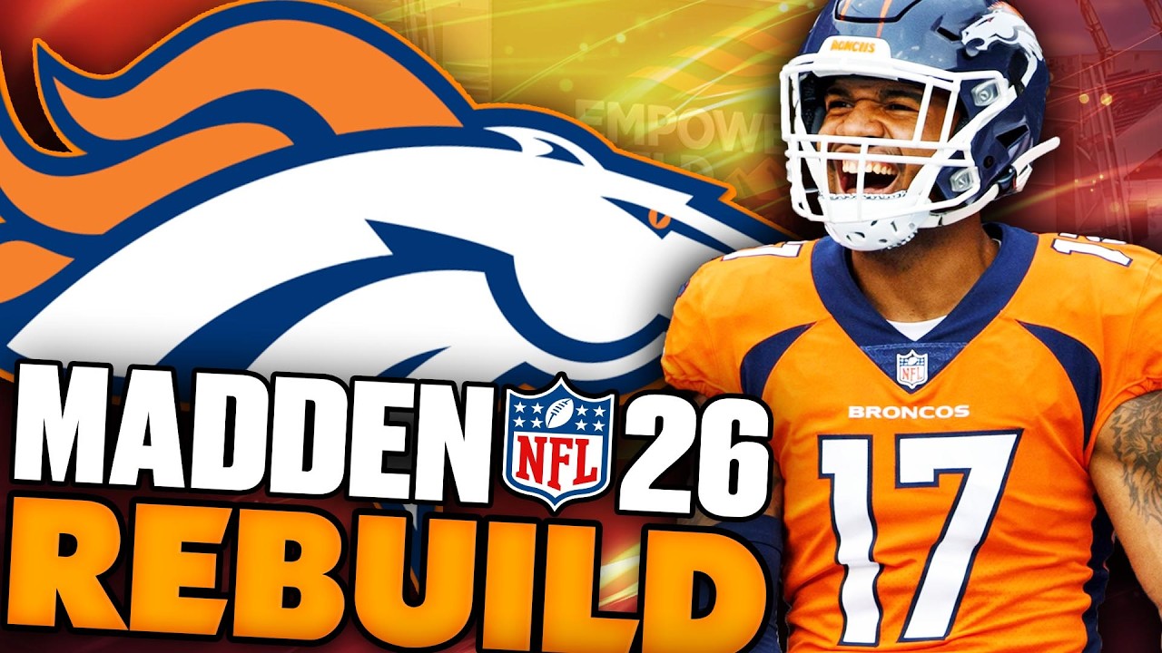 Rebuilding The Denver Broncos After They Traded for Jaylen Waddle! Madden 26 Franchise