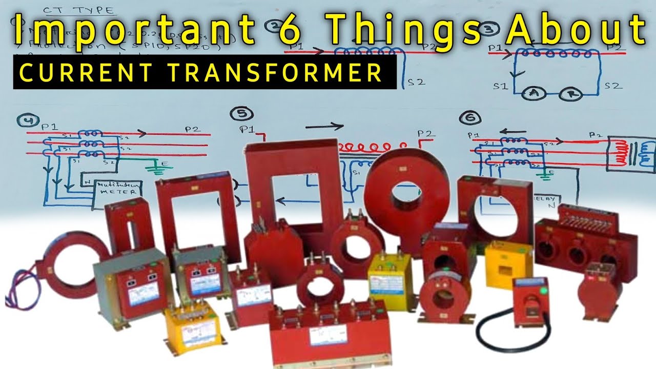 ✅️Important 6 Things About CT | सीटी के बारे में महत्वपूर्ण 6 बातें | Current Transformer..