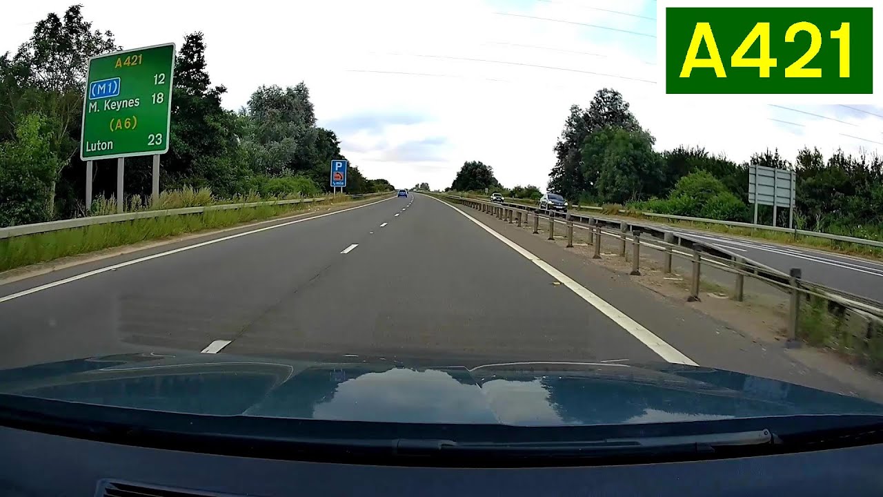 A421 Bedford Bypass - Westbound Part 1