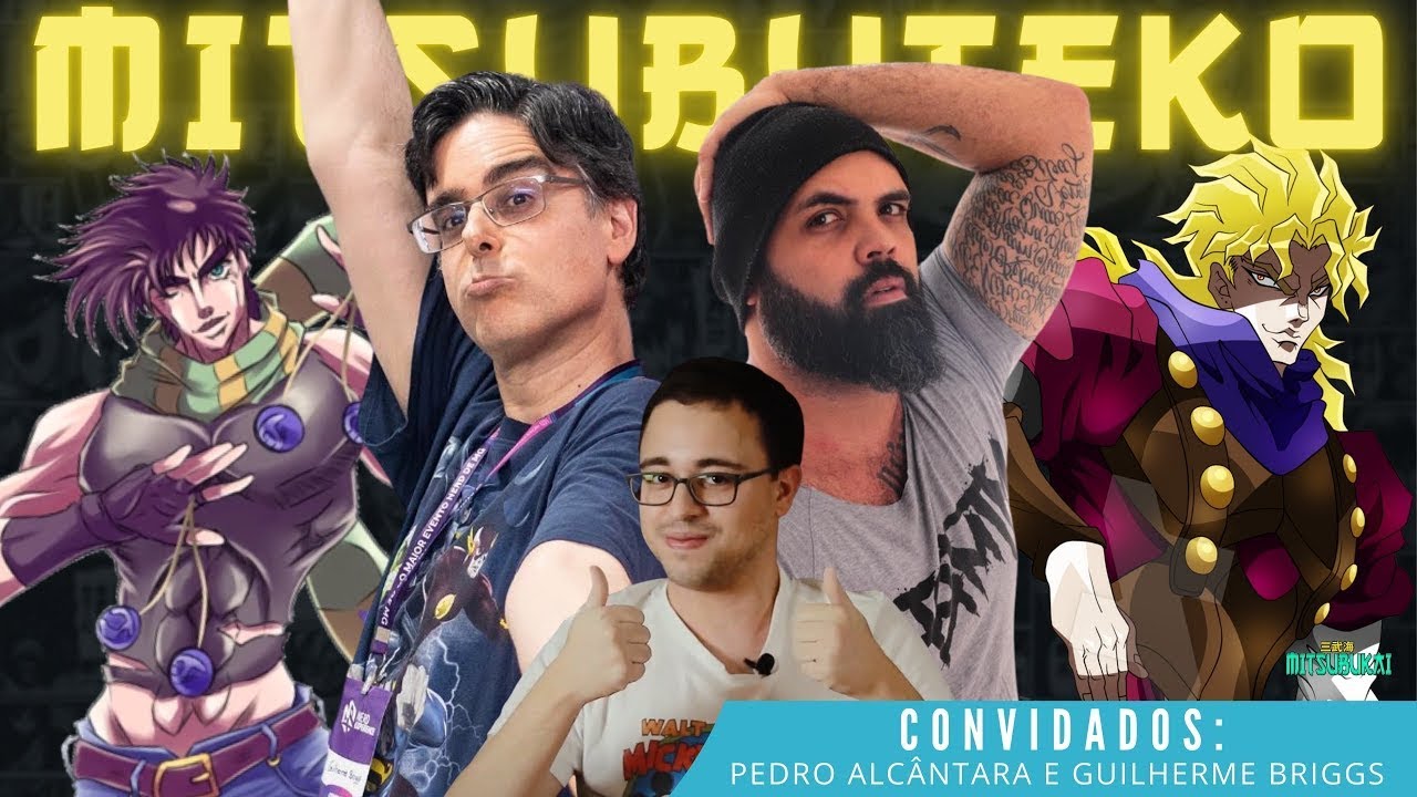 A DUBLAGEM DE JOJO'S BIZARRE ADVENTURE  feat @GuilhermeBriggs e Pedro Alcântara - REUP