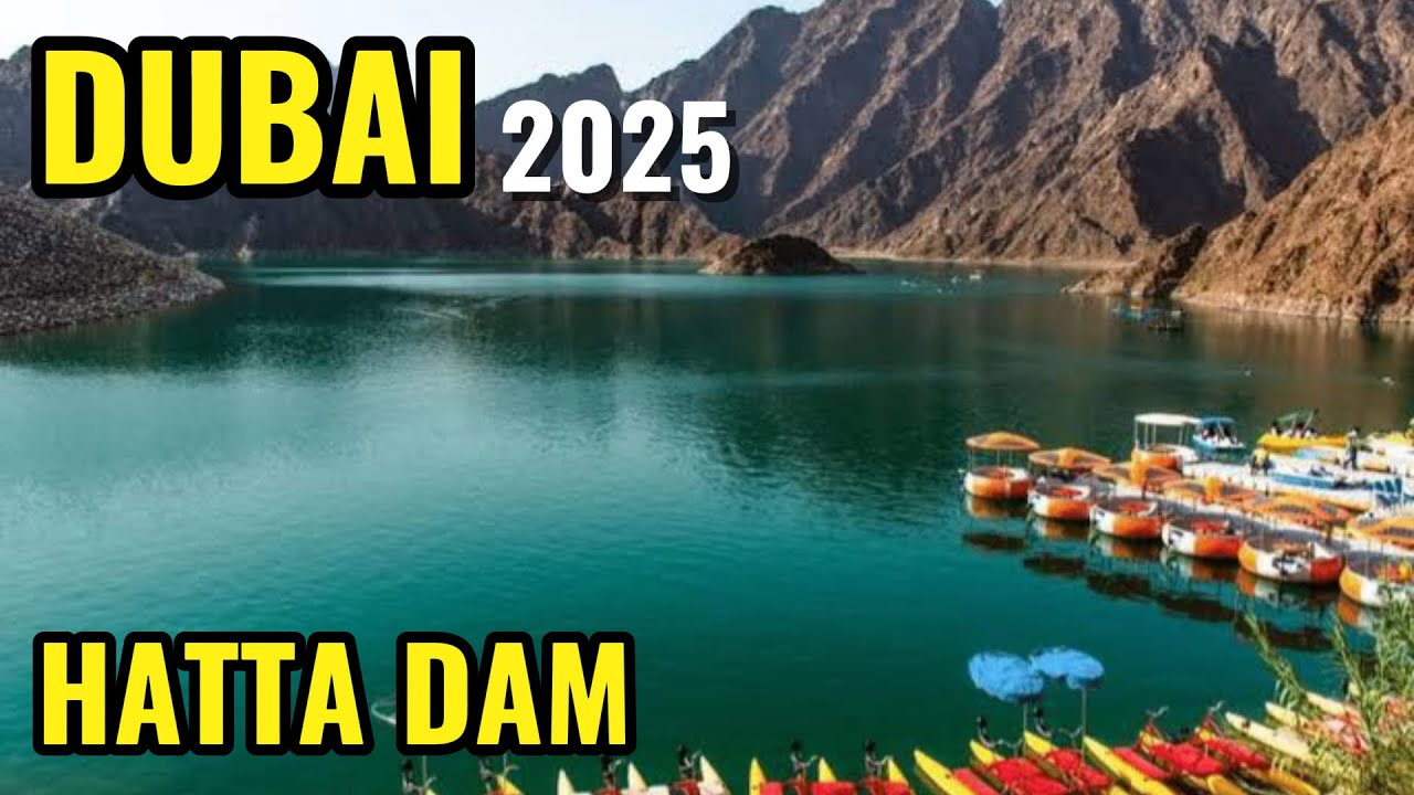 Dubai to Hatta Dam Road Trip [4K] | Hidden Paradise in UAE | Best Places to Visit in Dubai 2025