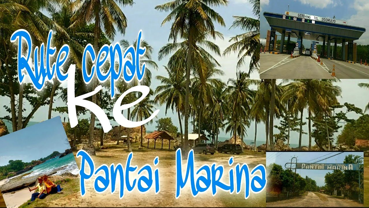 RUTE CEPAT MENUJU PANTAI MARINA & PANTAI ARANG KALIANDA, WISATA LAMPUNG.