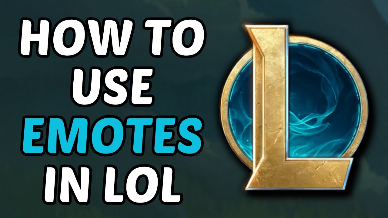 How To Use Emotes In League Of Legends (2026)