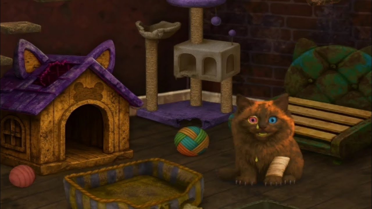 Cat House Cleaning ASMR 😺🧼 | Relaxing Stress Relief GamePlay #asmrcleaning #pet #games 