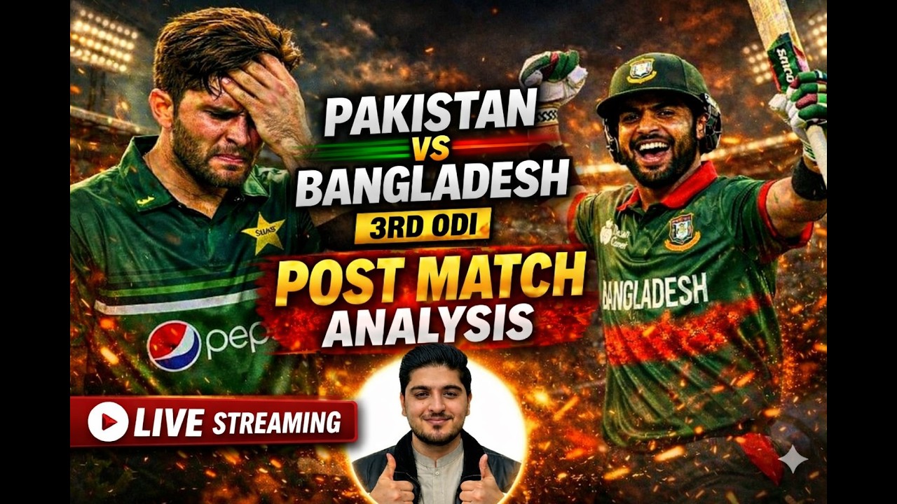 Bangladesh Beat Pakistan & Win Series! | PAK vs BAN 3rd ODI Post Match Analysis | Urdu & Hindi