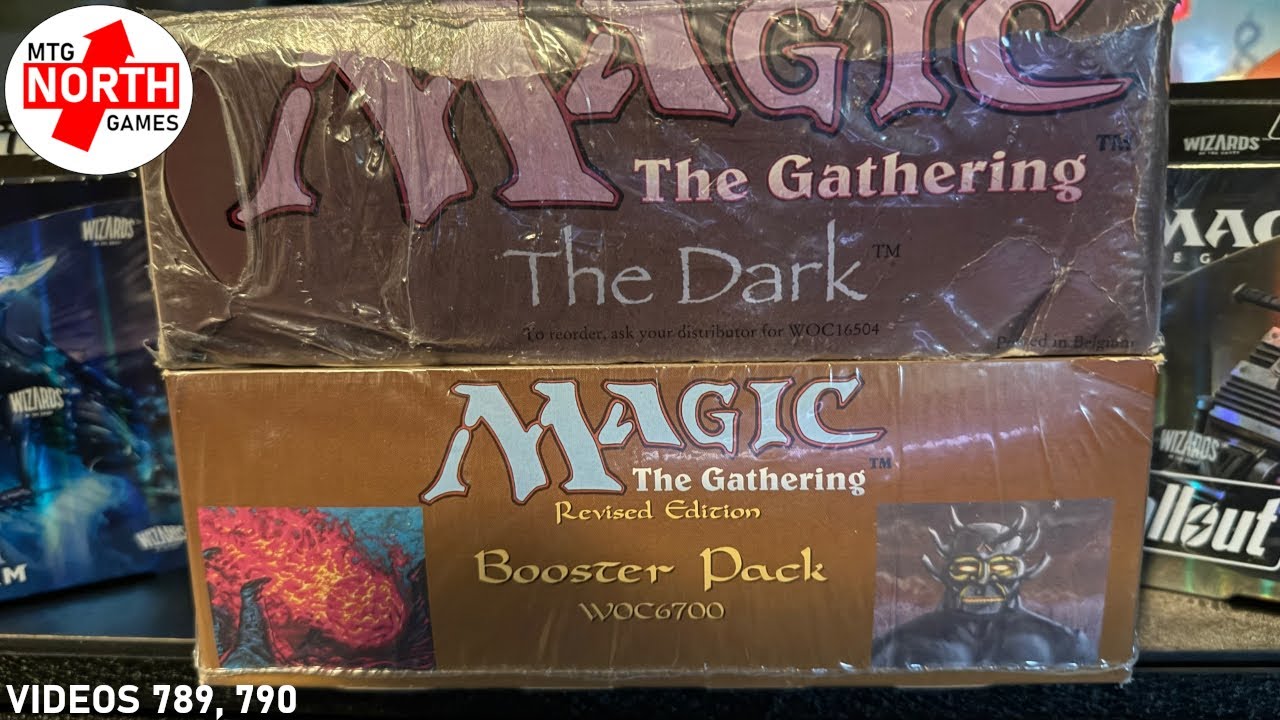 Opening The Dark & Revised MTG Booster Packs LIVE!
