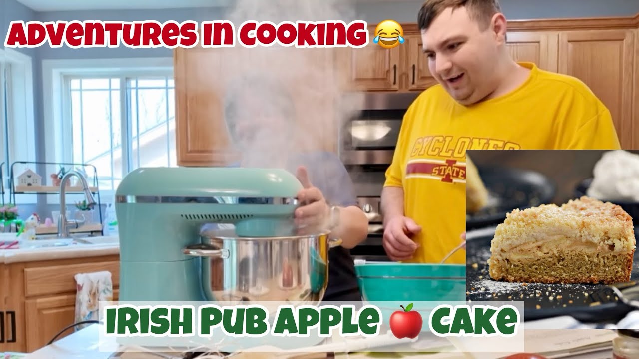 Cooking Shenanigans We Made Irish Apple Cake! A Trip To Walmart | Life Update