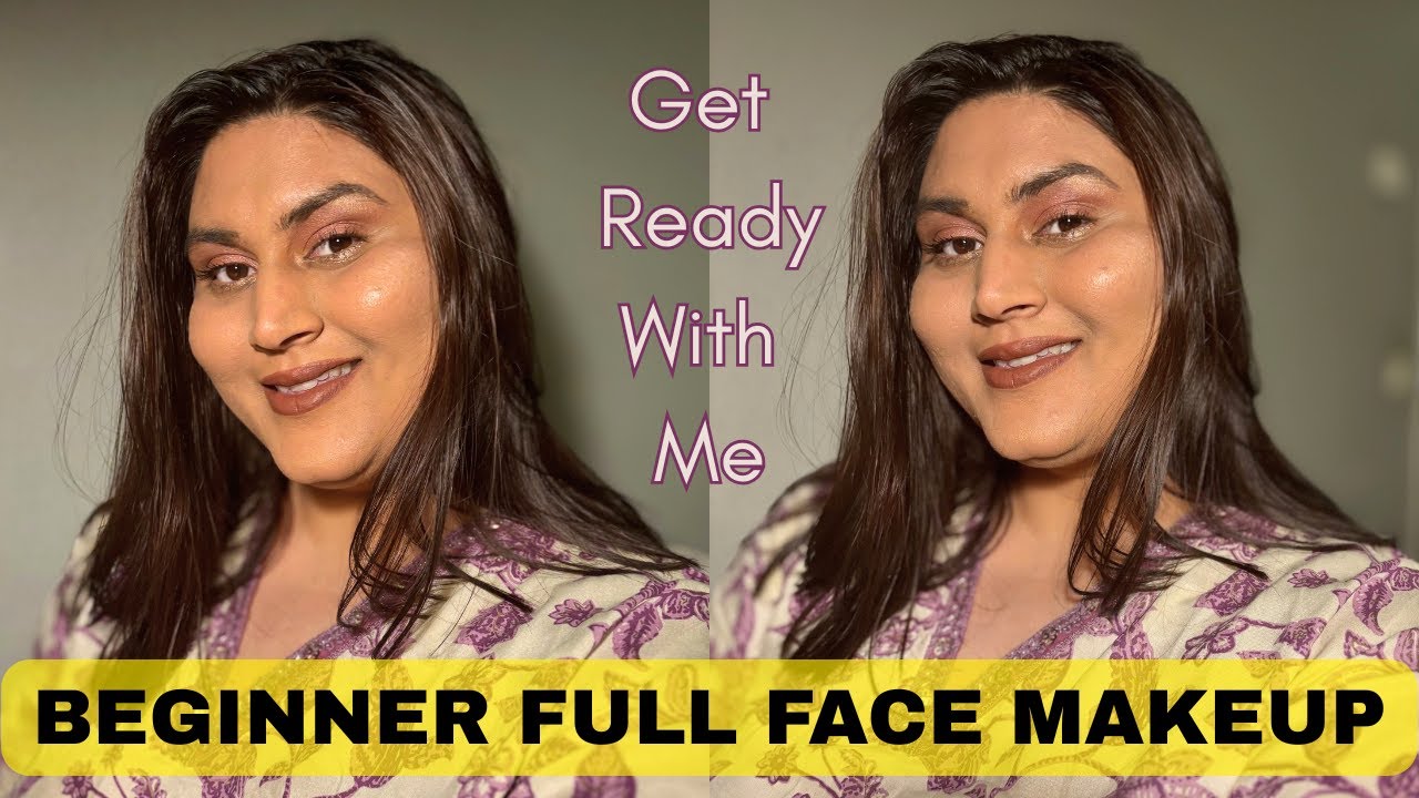 Doing a Full Face of Makeup | Beginners | GRWM