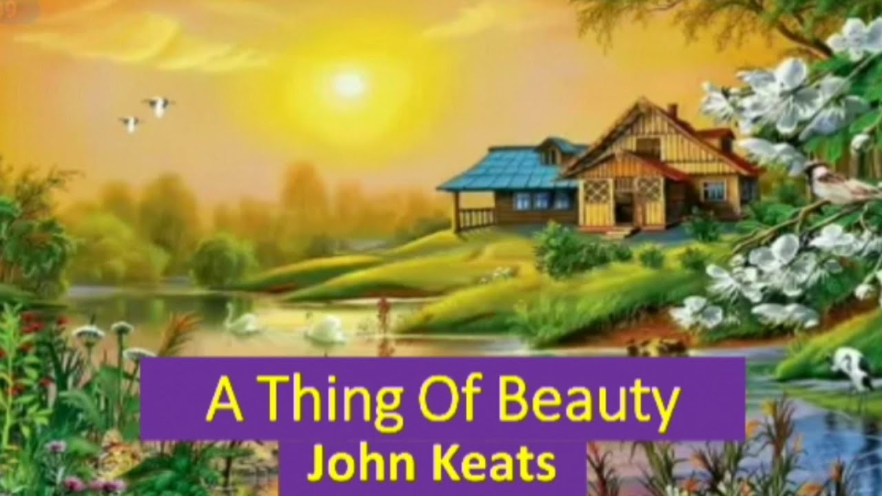 A Thing of Beauty | John Keats | #wbssc | #cbseclass12 | #cbse 