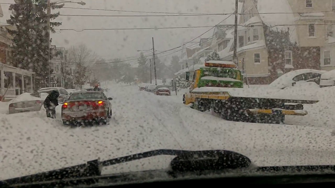 Nieve en Norristown PA