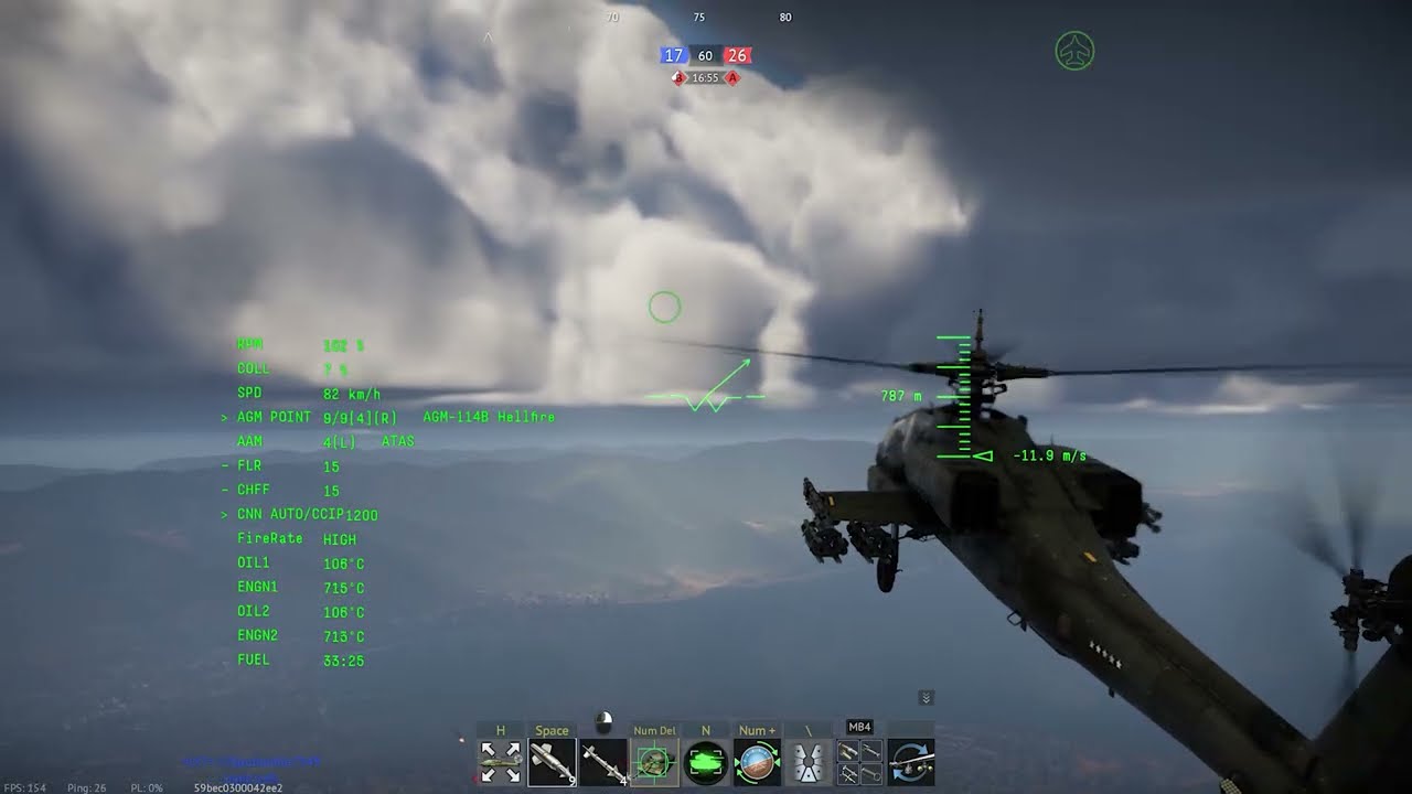 Long & Intense Apache Sortie