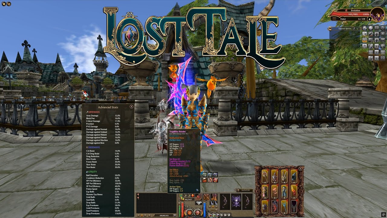 LostTale - Arqueira no PvP massivo é boa?  Is archer GooD?