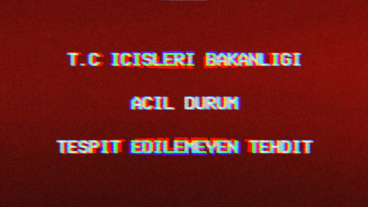 ACİL DURUM SENARYOSU - Bilinmeyen Tehdit