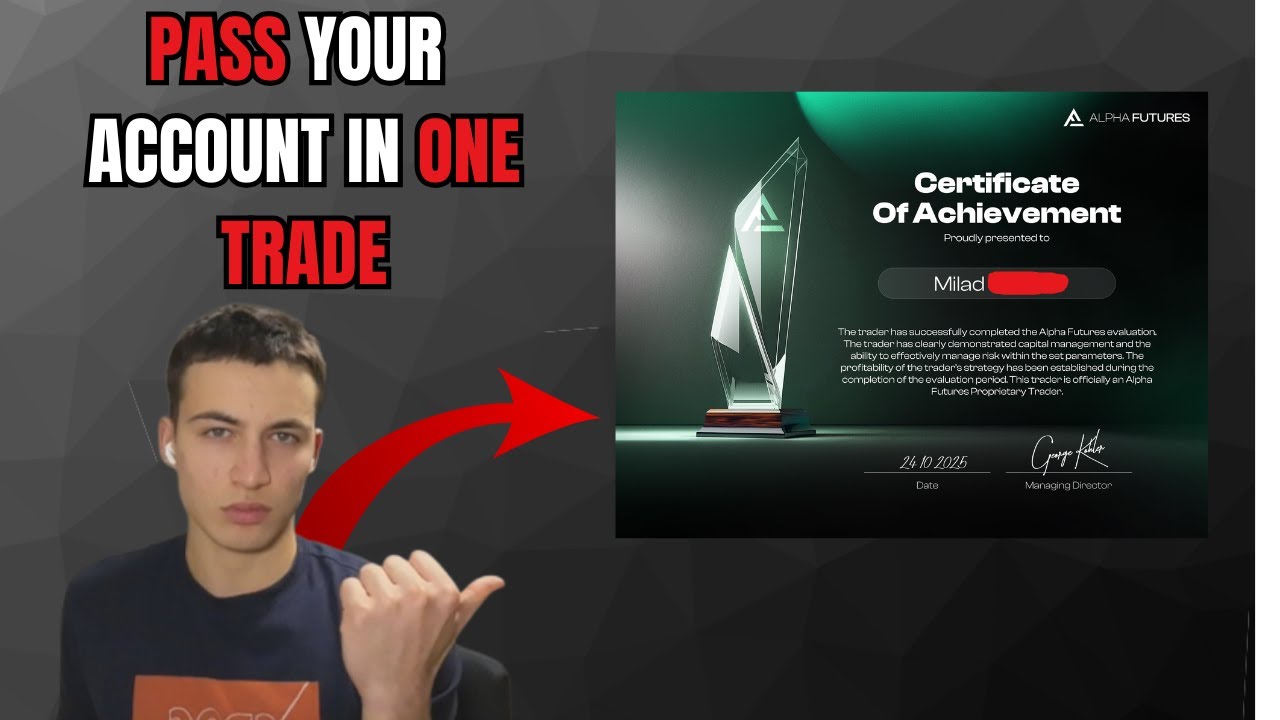 How To Pass Your Funded Account In ONE TRADE (FULL PORT NEWS)