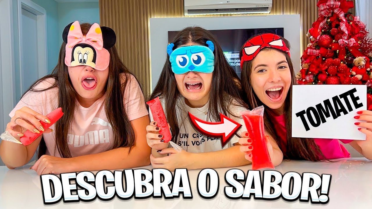 QUEM ACERTAR O SABOR DO SACOLÉ VENCE! 