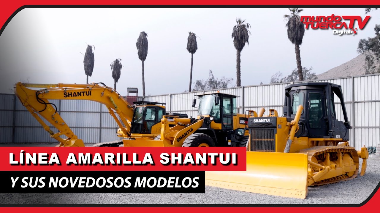 LÍNEA AMARILLA SHANTUI Y SUS GRANDES NOVEDADES 😎🙌🏻