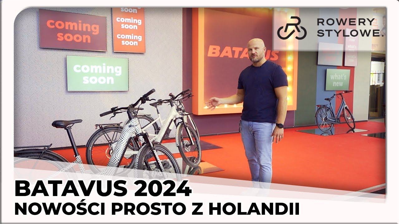 Batavus 2024 - prezentacja kolekcji i NOWOŚCI