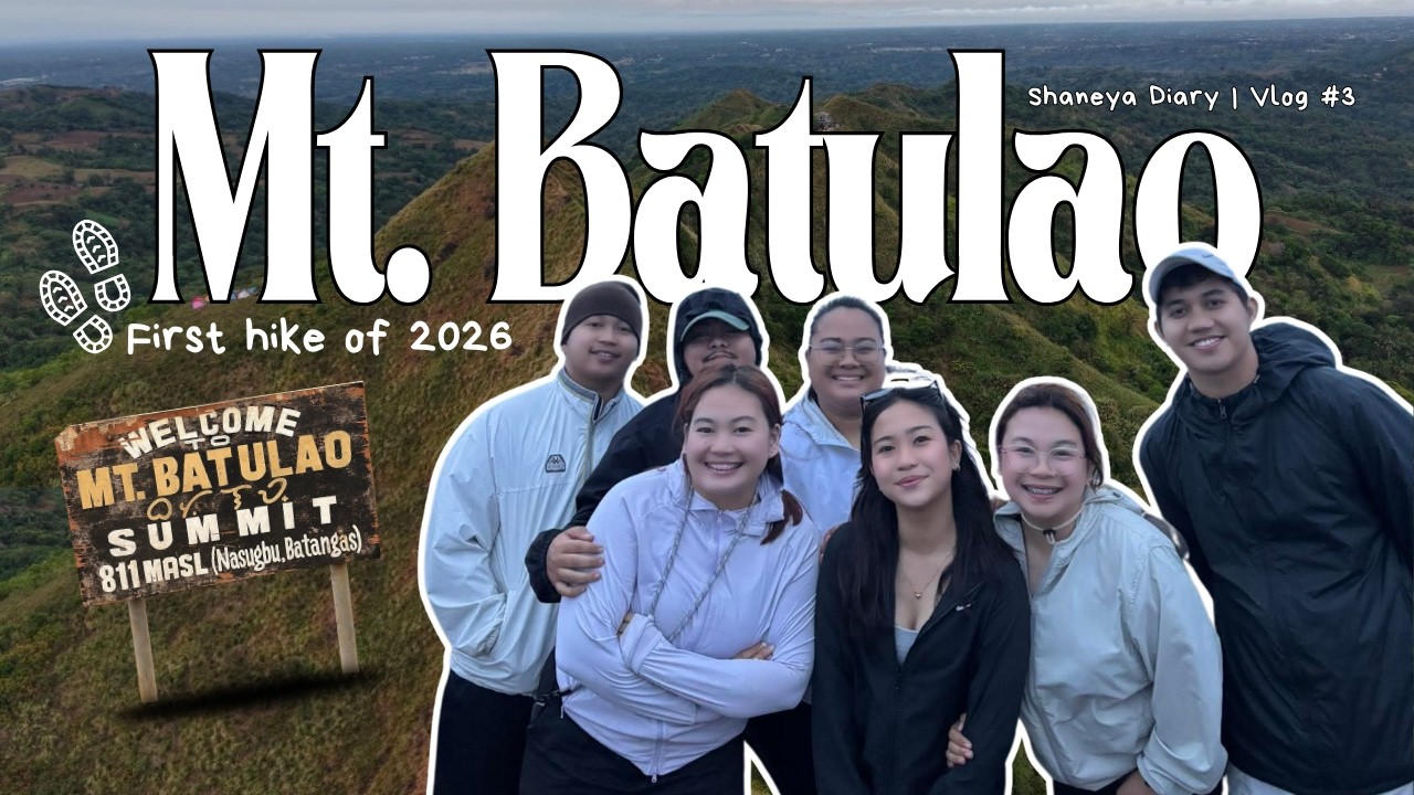 Mt. Batulao Day Hike Experience via New Trail | Shaneya Diary 
