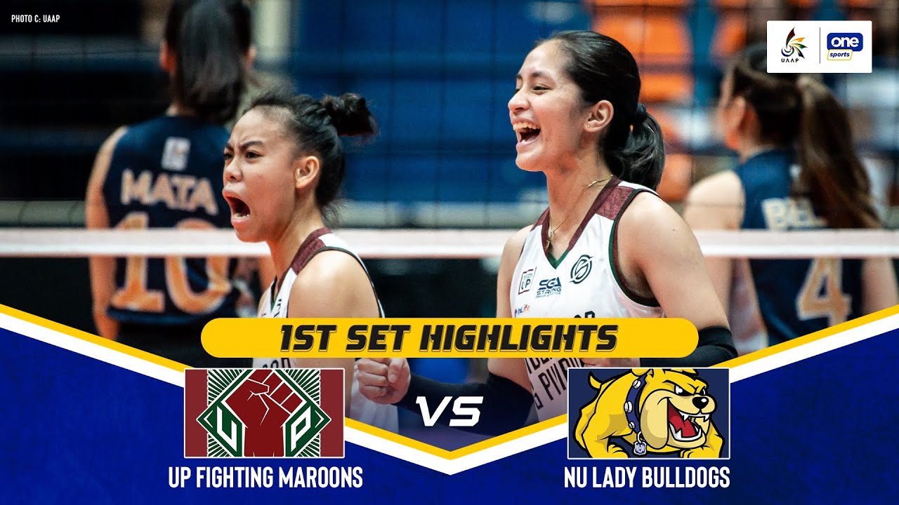UP vs. NU | SET 1 GAME HIGHLIGHTS | UAAP SEASON 87 WOMEN'S VOLLEYBALL ROUND 2 | MARCH 26, 2025