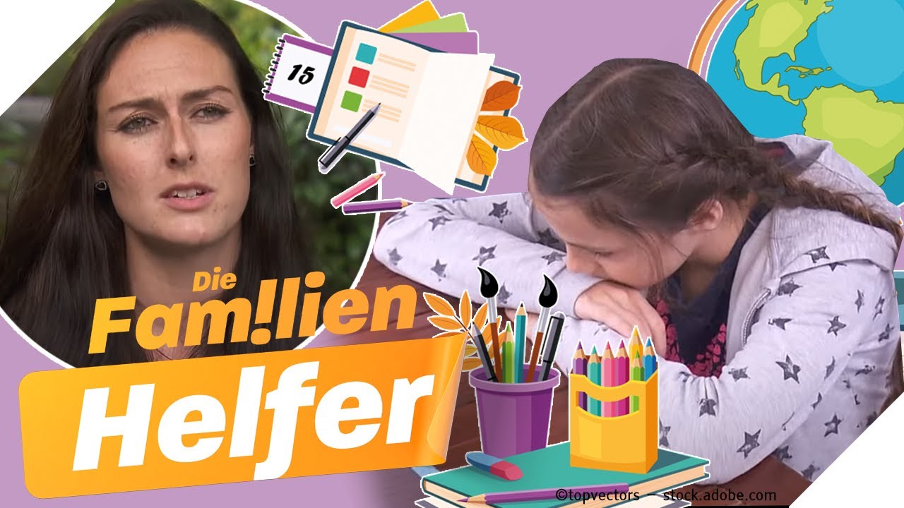 Heftige Wutausbrüche! 🤬 Nora (11) macht keine Hausaufgaben! | Die Familienhelfer | SAT.1