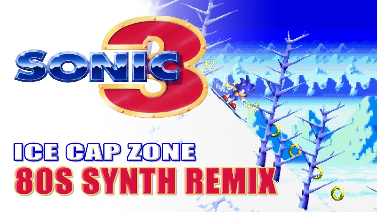 Sonic The Hedgehog 3 - Ice Cap Zone - 80s Retro Synth Remix