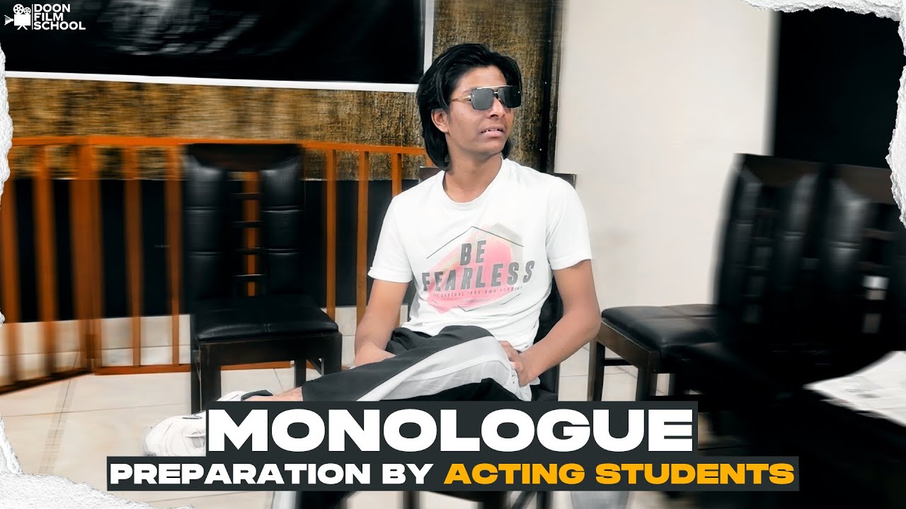 Acting Class with Mahendra Singh | Monologue Preparation | Doon Film School | Dehradun
