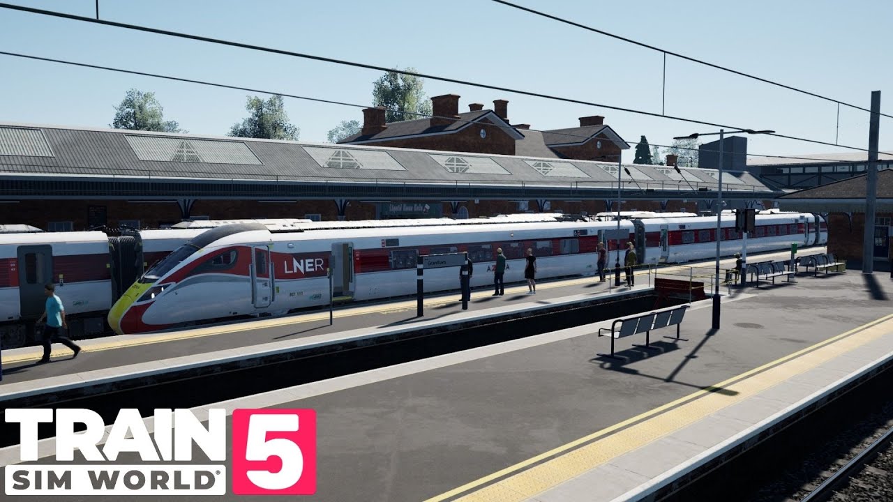 Class 801 LNER Azuma - London Kings Cross to Newark Northgate - Train Sim World 5