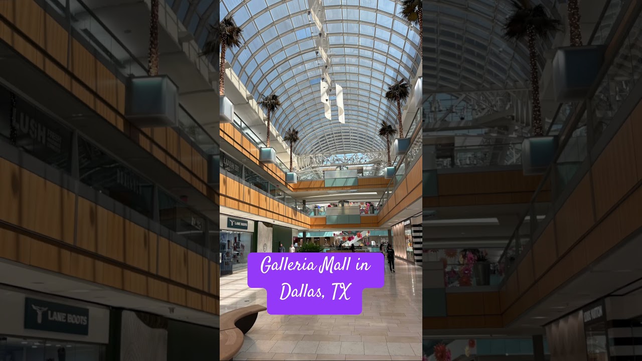 The Galleria Mall in Dallas, TX #dallas #galleriamall #vacation #thingstodo #texas #shopping