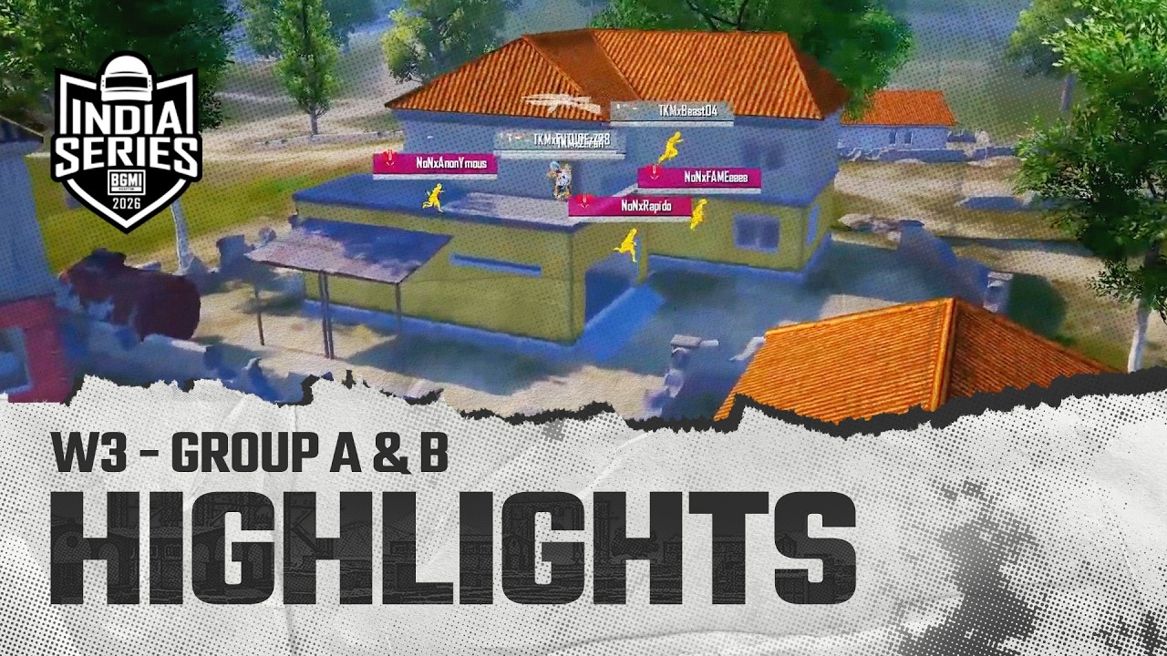 BGIS 2026 - Week 3 - Full Official Highlights - WWCDs, Clutches & Chaos