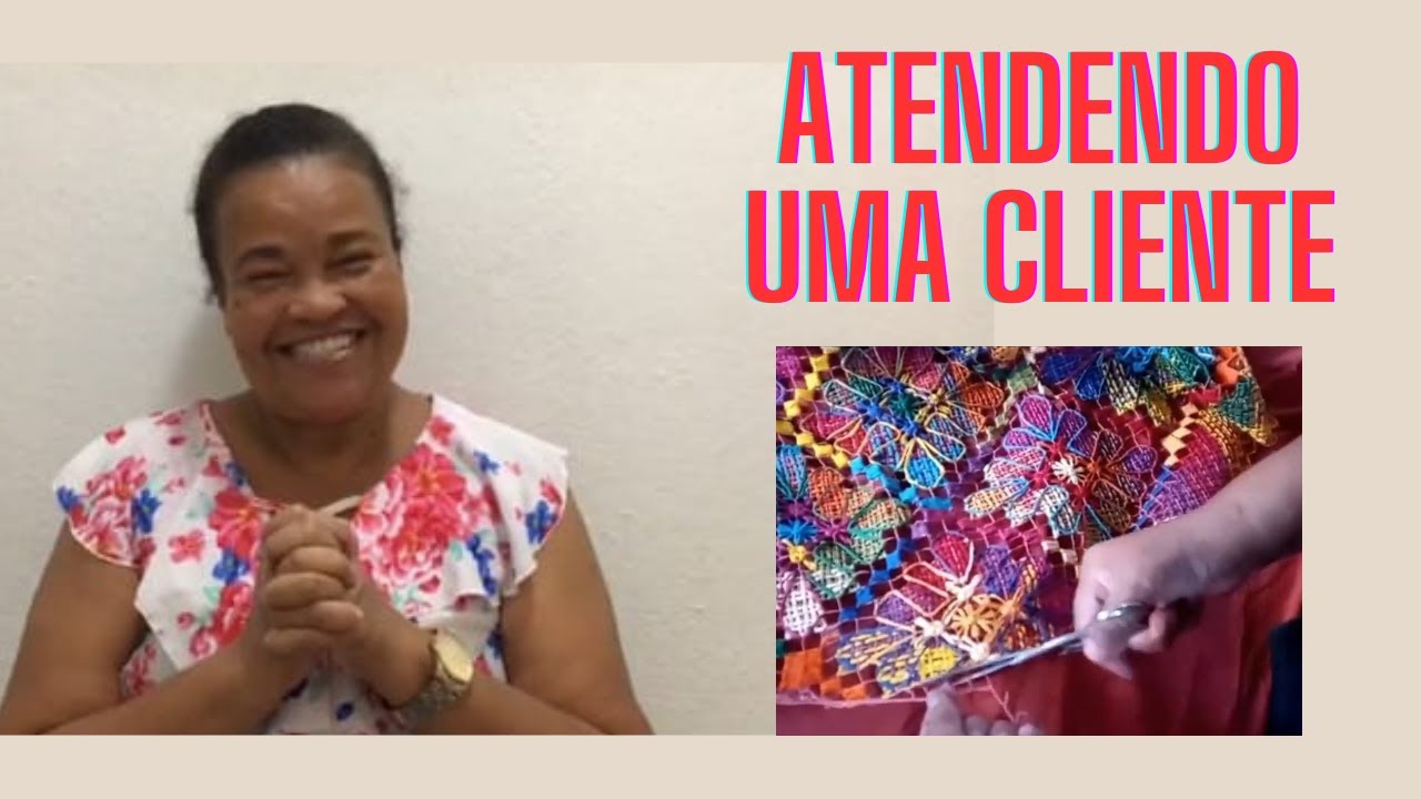 Uma Saia no Bordado Filé, Marcação e Todos os Passos Depois de Bordada. Pontal da Barra Maceió-AL